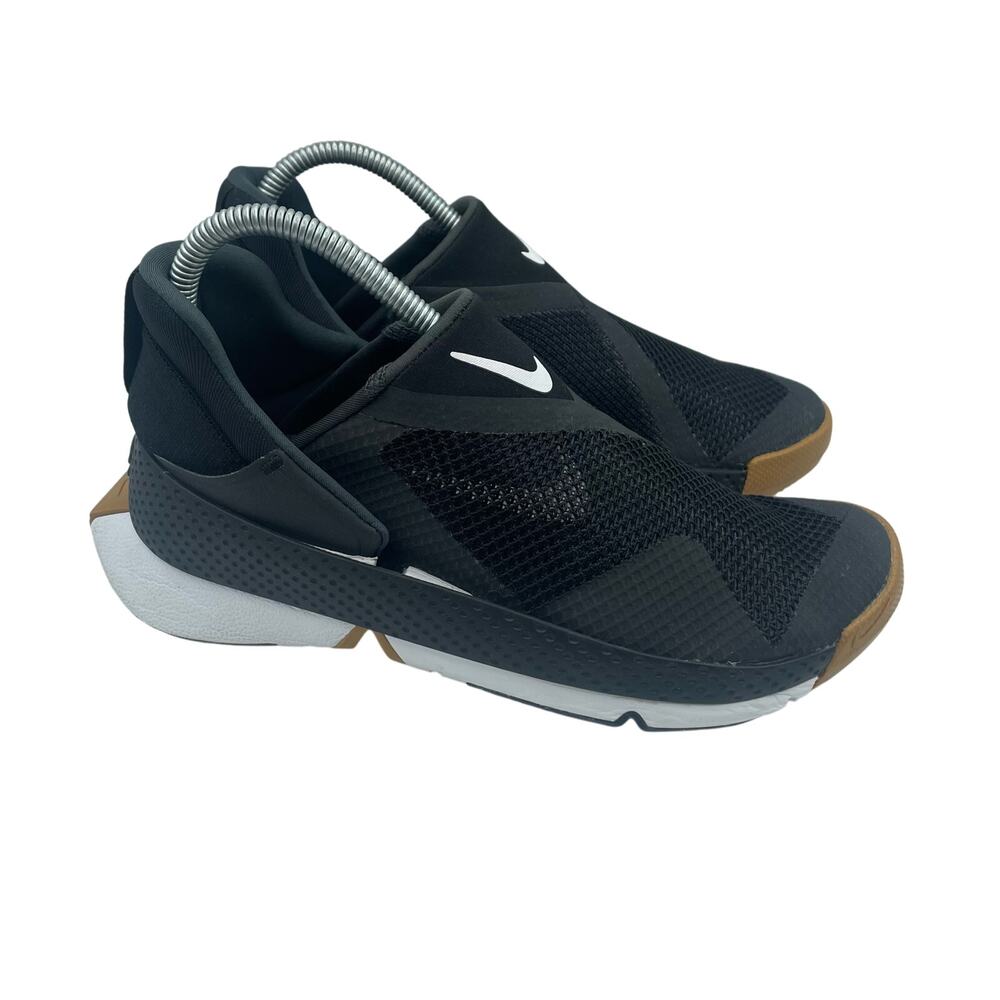 Nike Go FlyEase Black Gum Easy Slip On Shoes Athletic Womens 7 Men’s 5.5